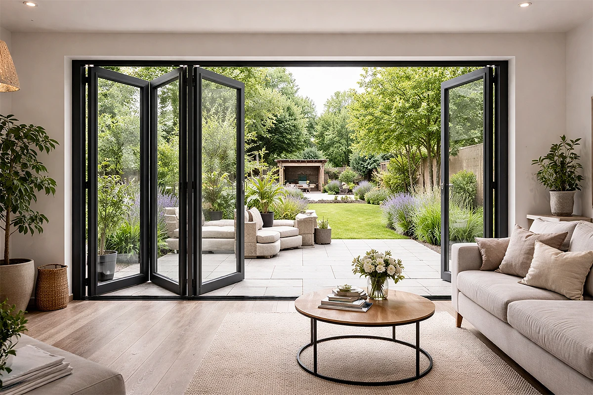 Composite bifold doors