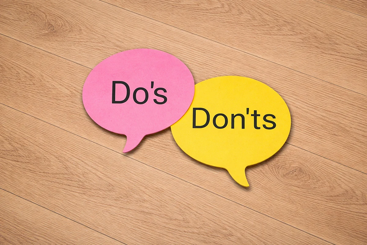 Do's and Don'ts