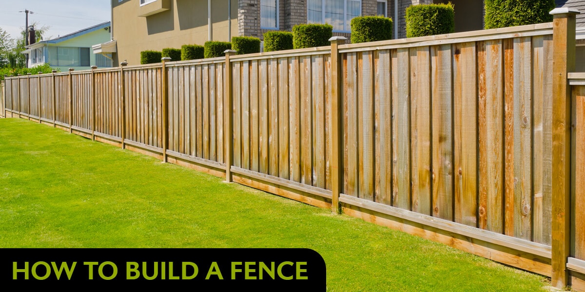 Easy Guide To Building A Wooden Fence, Build A Wooden Fence