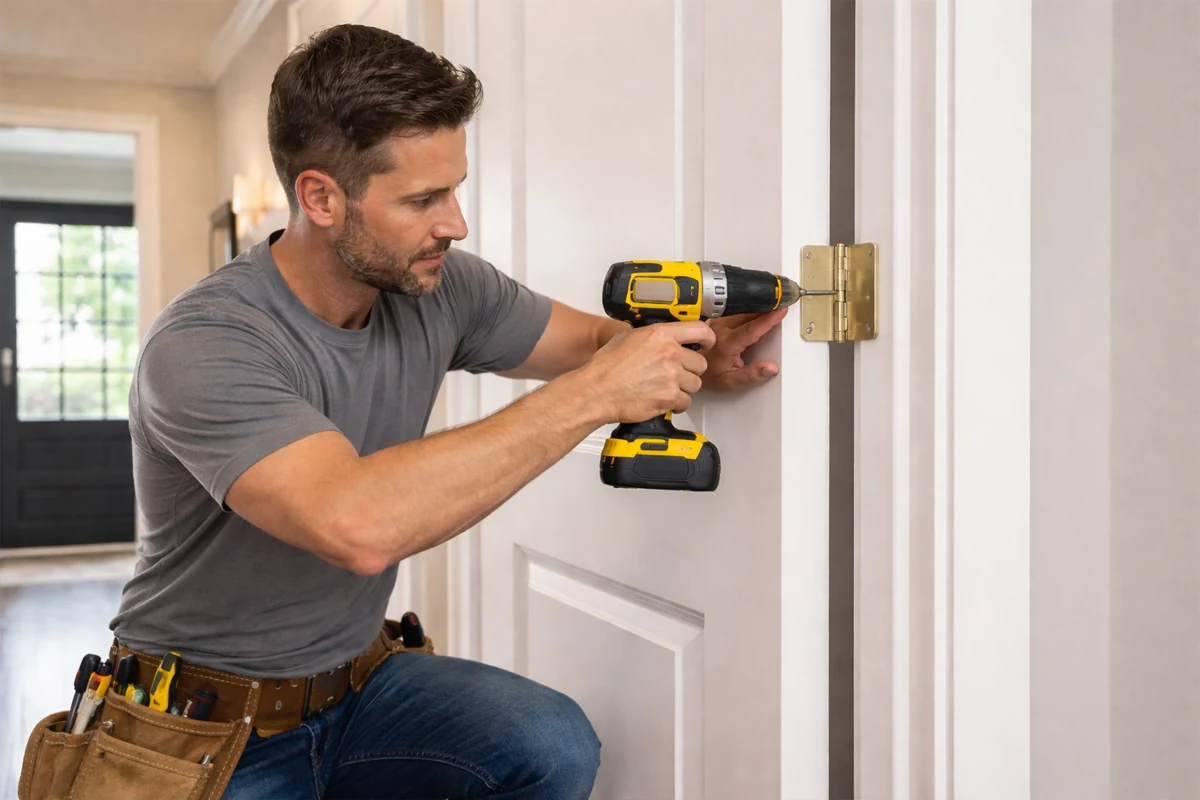 Fixing loose doors or frames