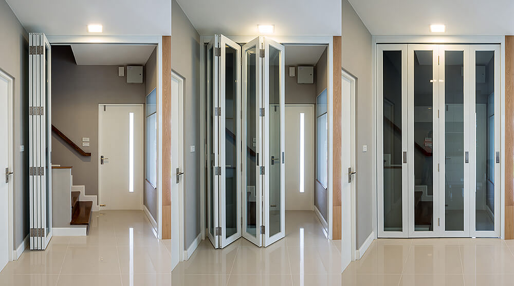 Folding doors