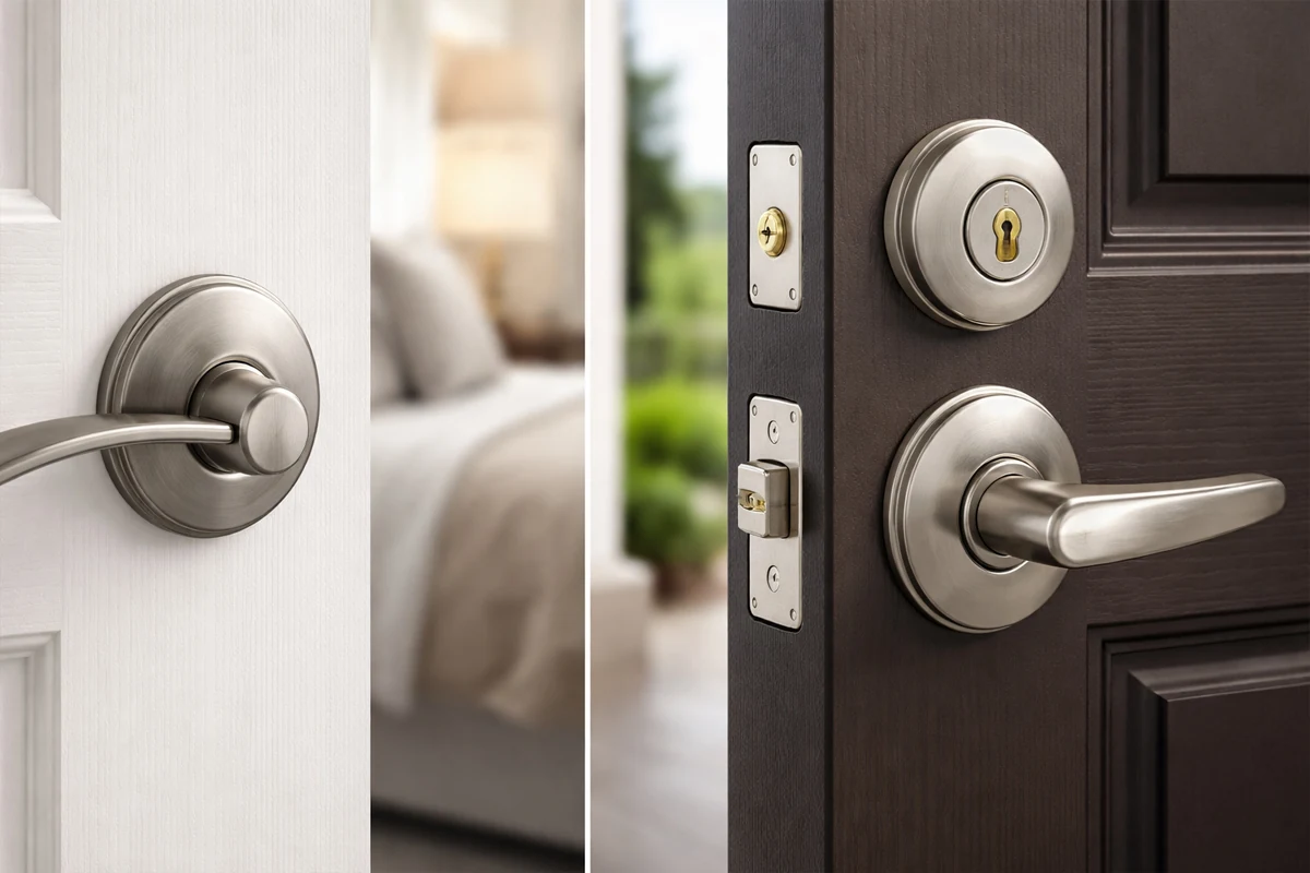 Privacy Locks vs Security Locks