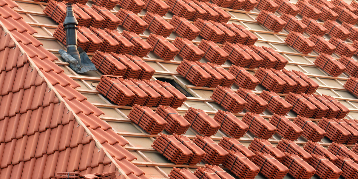 Roof Tiles Stack