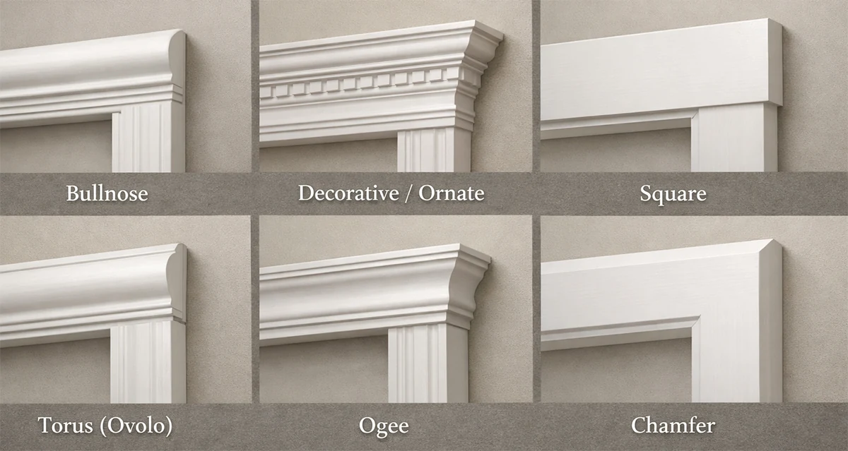 Types of Architraves