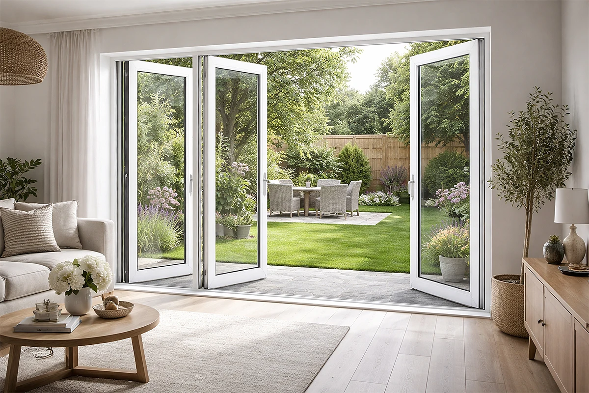 >uPVC bifold doors
