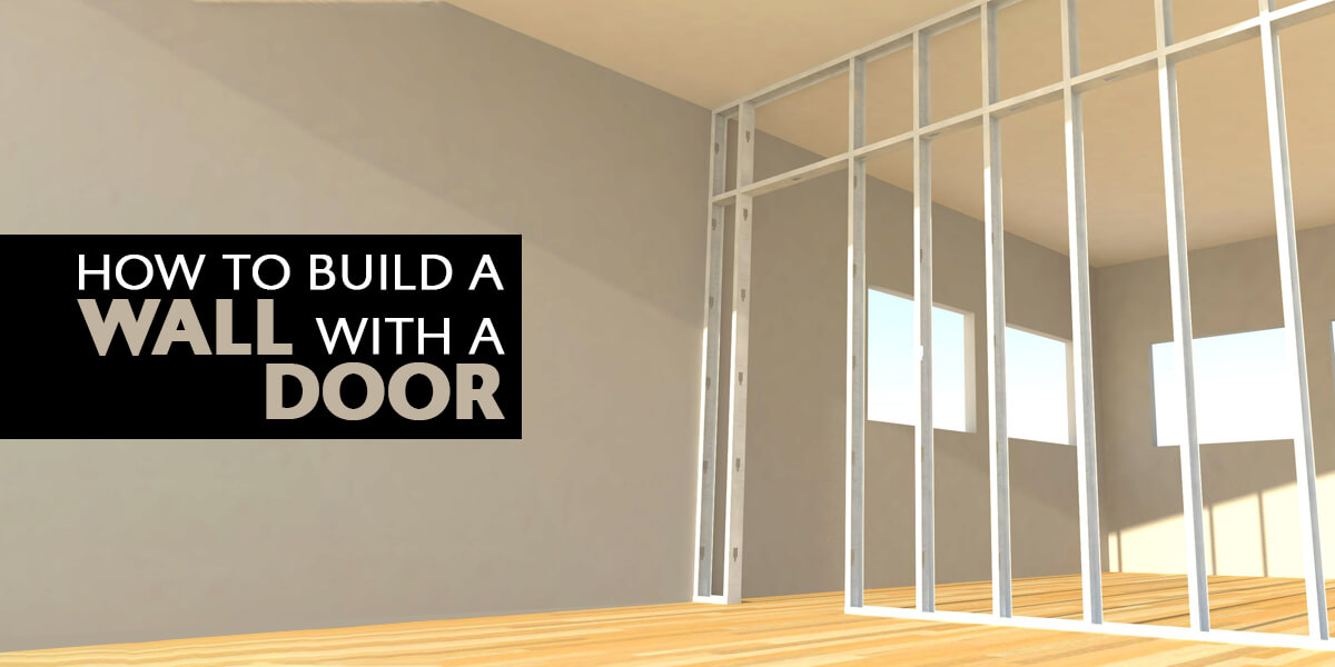 Step-by-Step Guide to Building a Wall with a Door ¦ Buildworld UK