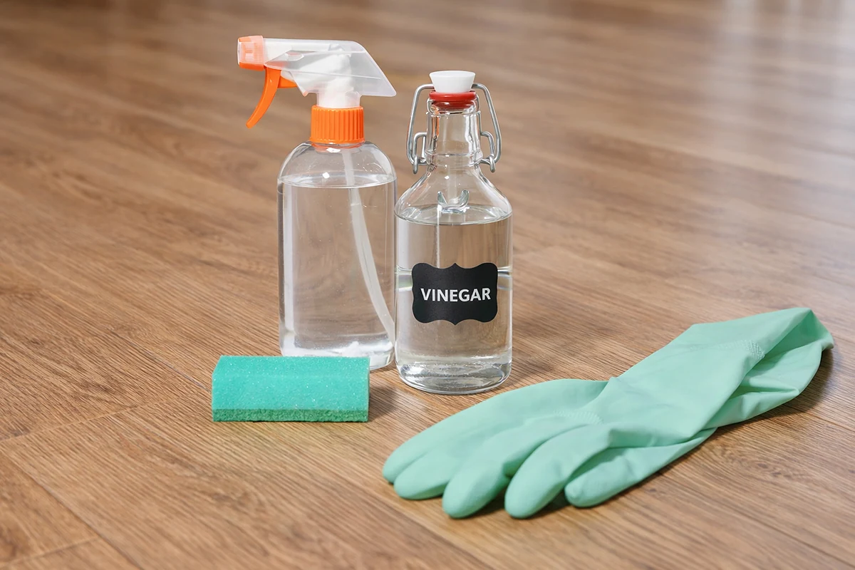 White Vinegar + Water